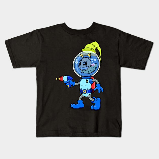 Otto Von Mono Debut Kids T-Shirt by Deeponedesigns